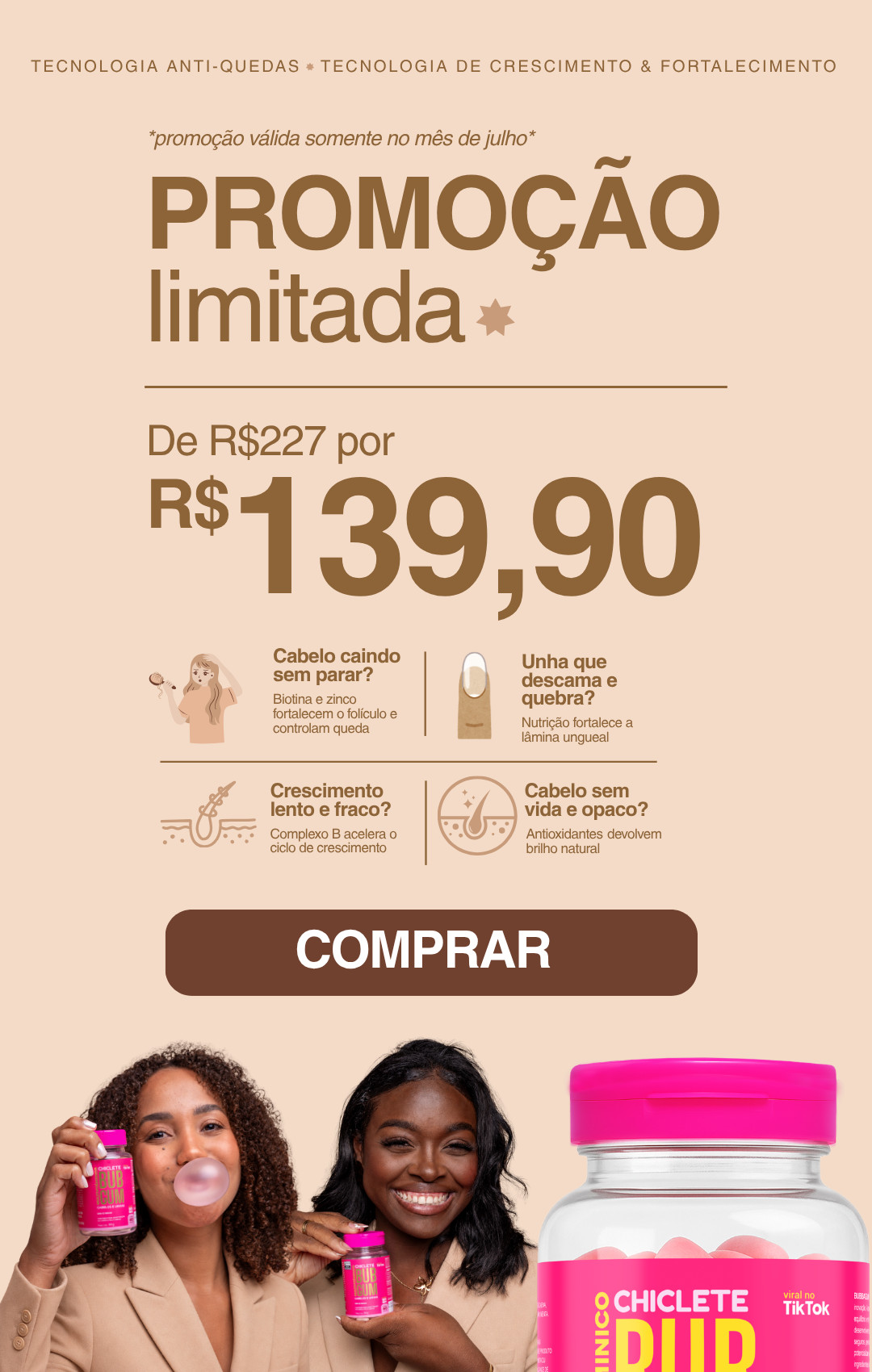 BUBGUM - BELEZA MASTIGÁVEL