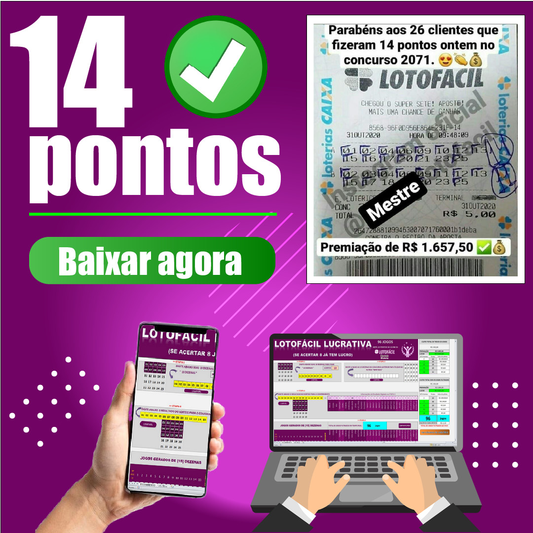 LOTOFACIL LUCRATIVA
