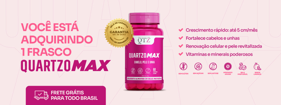 QuartzoMax - Cabelo, Pele e Unha