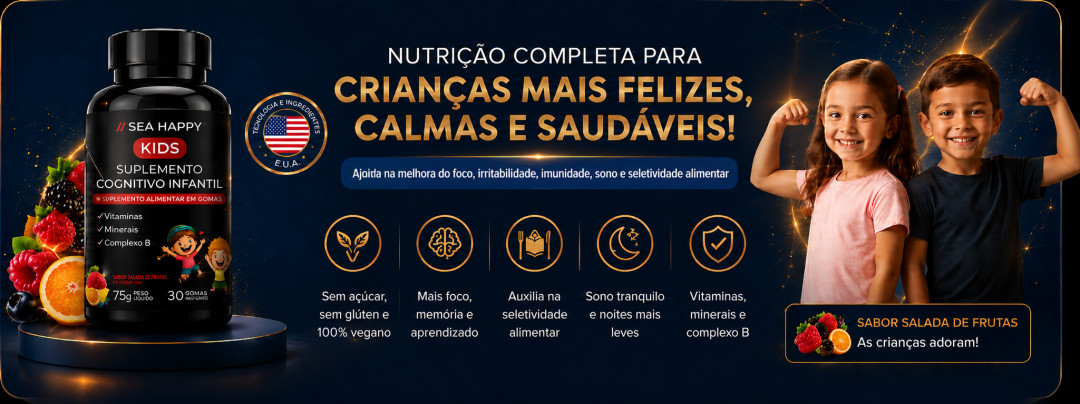 Suplemento Infantil Sea Happy Kids