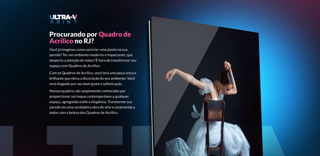 Quadros 4K de Acrílico