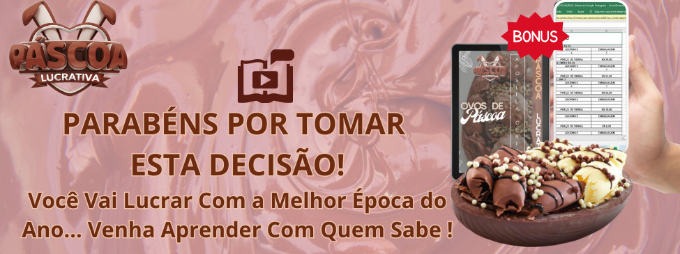 Ovos da Páscoa Lucrativos