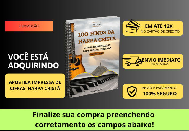 100 CIFRAS DA HARPA CRISTÃ SIMPLIFICADAS PARA VIOLÃO e TECLADO