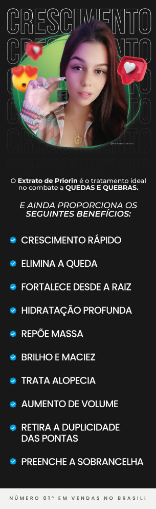CRESCE CABELO EXTRATO DE PRIORIN