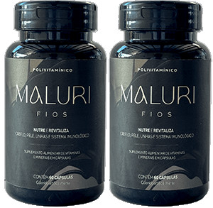MALURI FIOS - POLIVITAMÍNICO CAPILAR PREMIUM