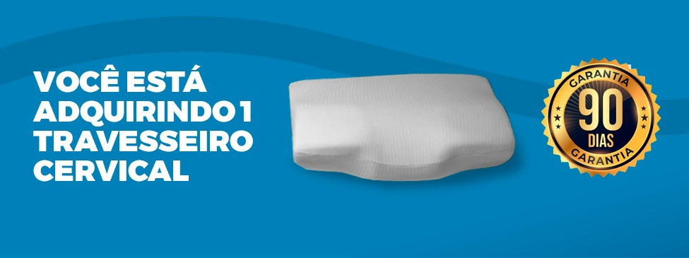 Travesseiro Cervical Viscoelástico