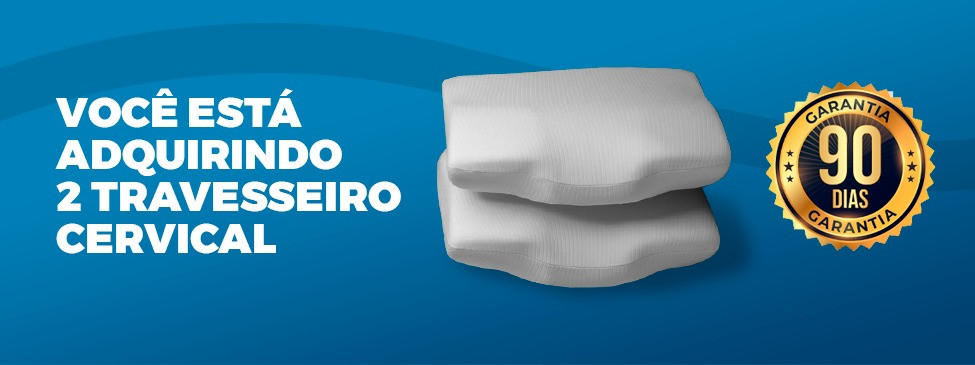 Travesseiro Cervical Viscoelástico