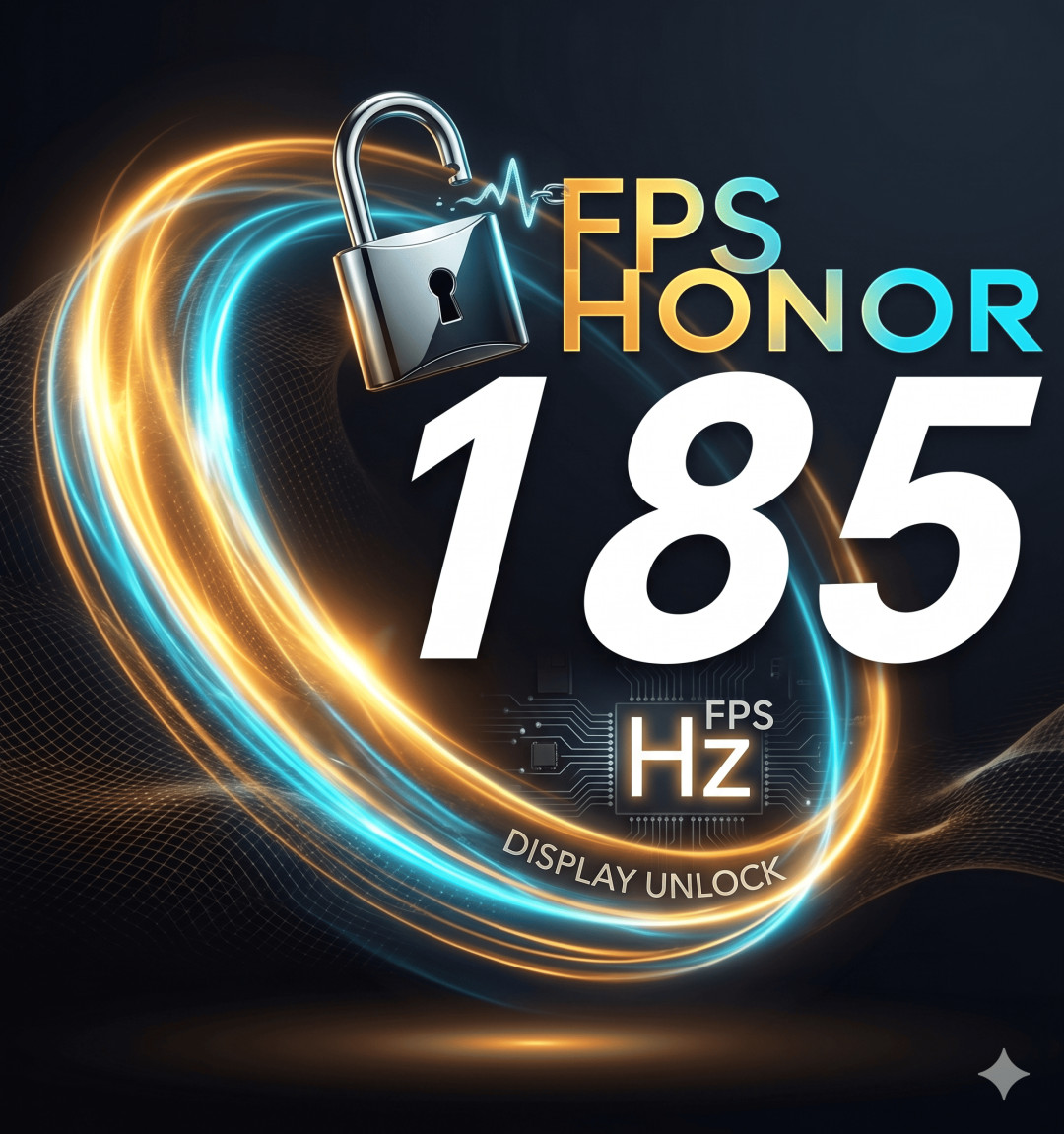 Honor turbo 185hz