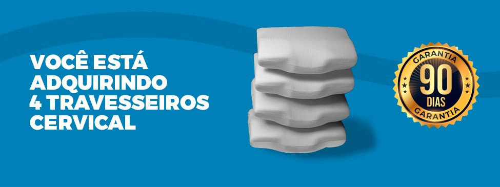 Travesseiro Cervical Viscoelástico