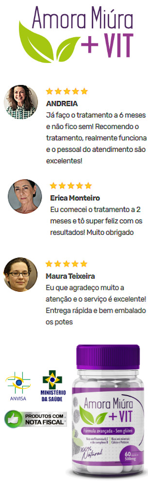 AMORA MIÚRA + VIT - XÔ MENOPAUSA!