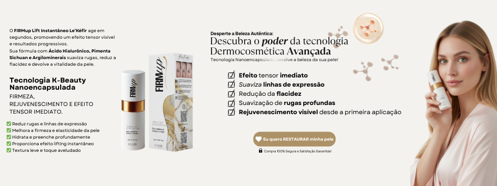 Antirrugas Lift Instantâneo FIRMup Le'Kéfir 15g 40+