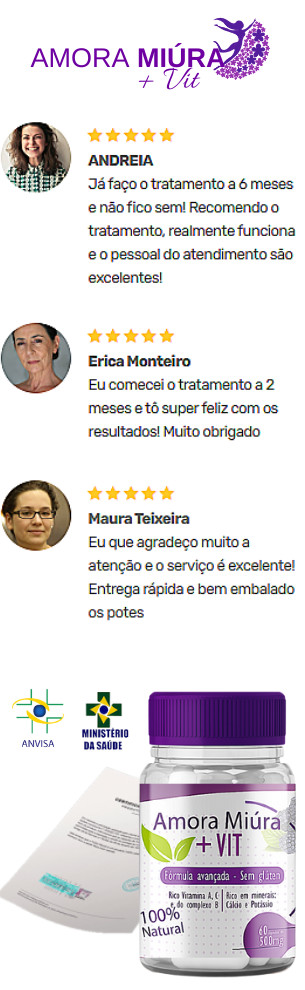 AMORA MIÚRA + VIT - XÔ MENOPAUSA!